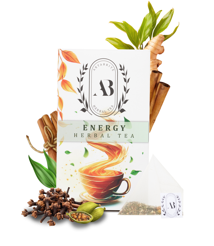 ENERGY Herbal tea package image