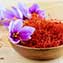 Saffron flower in a bowl